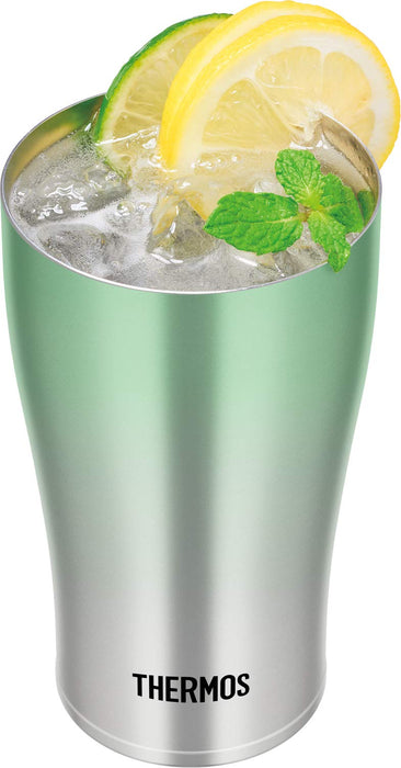 Thermos 340Ml Green Fade Tumbler - Vacuum Insulated Jde-341C-Kiichin - The #1 Place for Japanese Goods in Your Hand!