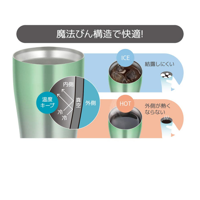 Thermos 340Ml Green Fade Tumbler - Vacuum Insulated Jde-341C-Kiichin - The #1 Place for Japanese Goods in Your Hand!