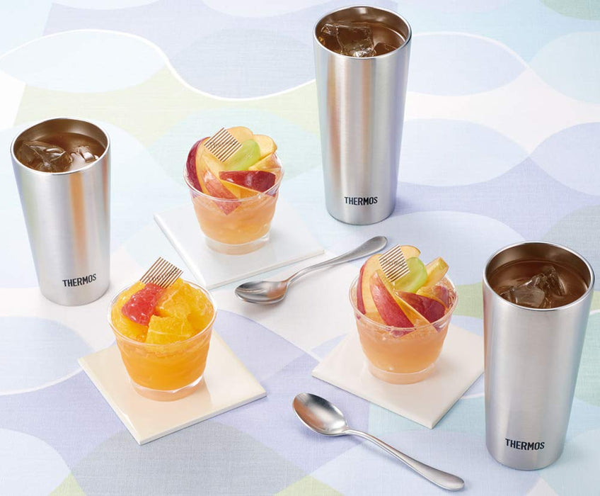 Thermos Stainless Steel Tumbler Set - 400ml (2 Pack)-Kiichin - The #1 Place for Japanese Goods in Your Hand!