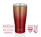Thermos Japan 600Ml Red Gold Vacuum Insulated Tumbler-Kiichin - The #1 Place for Japanese Goods in Your Hand!