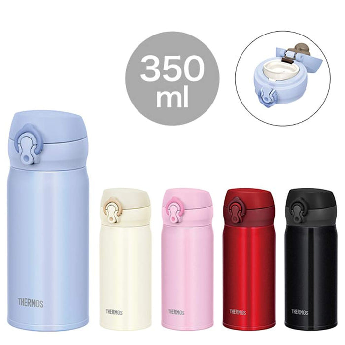 Thermos Jnl-354 Crw 350Ml Vacuum Insulated Water Bottle Mug - Cream White-Kiichin - The #1 Place for Japanese Goods in Your Hand!