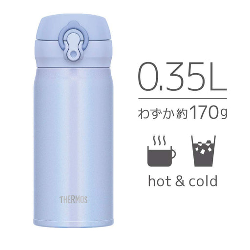 Thermos Japan 350Ml Vacuum Insulated Water Bottle - Powder Blue-Kiichin - The #1 Place for Japanese Goods in Your Hand!