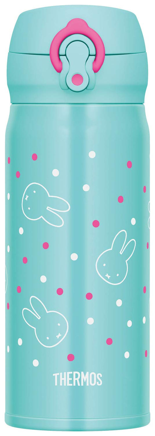 Thermos Japan 400Ml Miffy Mint Green Vacuum Insulated Water Bottle-Kiichin - The #1 Place for Japanese Goods in Your Hand!
