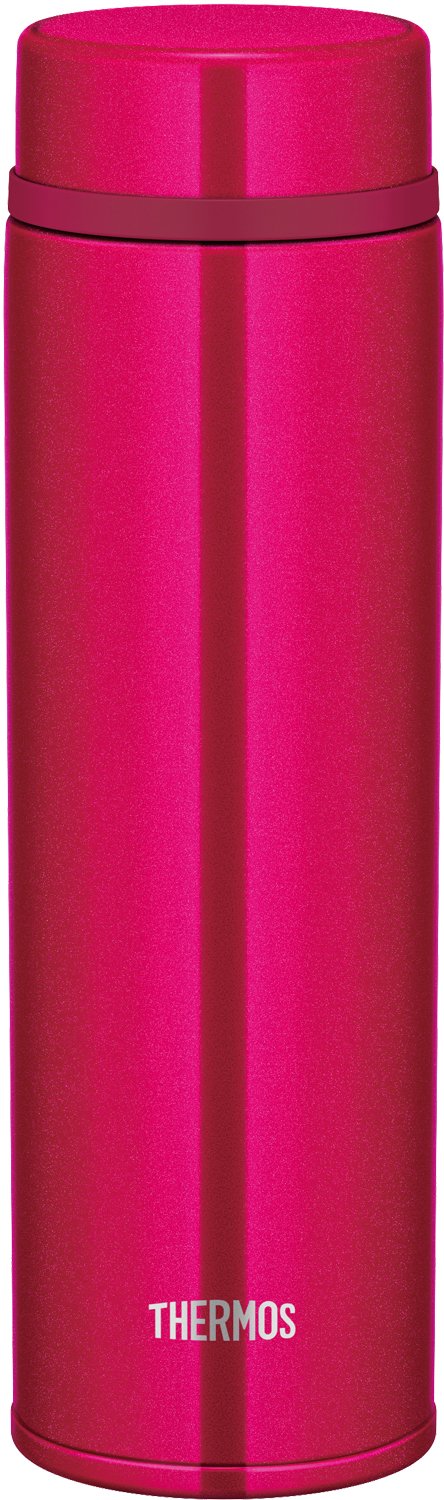 Thermos Jnw-480 Sbr Vacuum Insulated Water Bottle 480Ml - Japan Strawberry Red-Kiichin - The #1 Place for Japanese Goods in Your Hand!