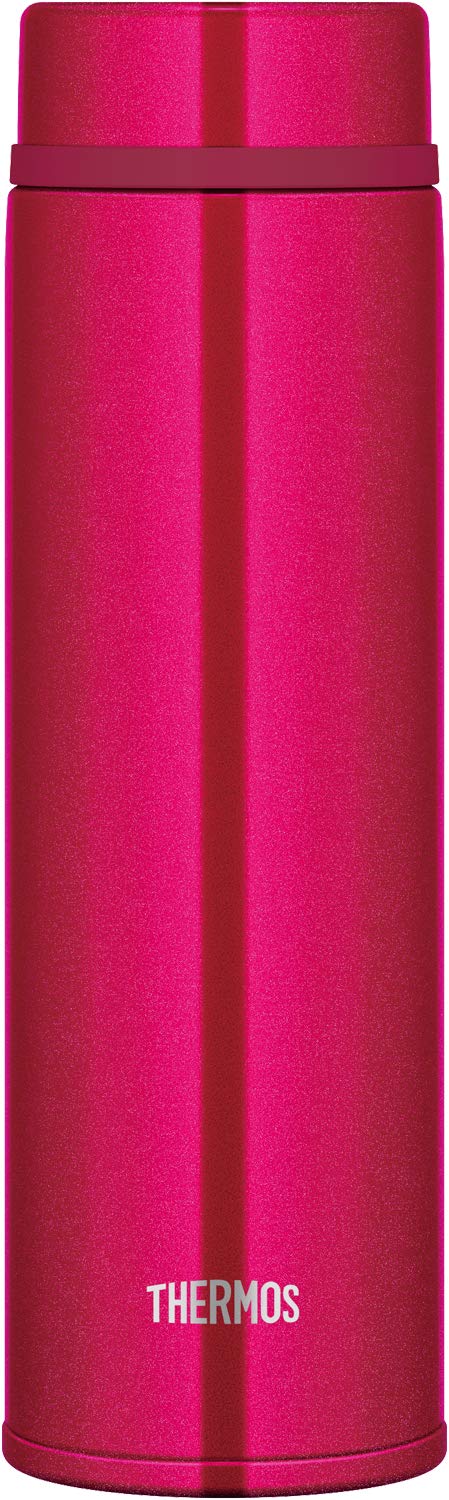 Thermos Jnw-480 Sbr Vacuum Insulated Water Bottle 480Ml - Japan Strawberry Red-Kiichin - The #1 Place for Japanese Goods in Your Hand!