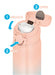 Thermos Jnr-502Ltd 500ml Pink Gradient Vacuum Insulated Water Bottle Mug Pk-G-Kiichin - The #1 Place for Japanese Goods in Your Hand!