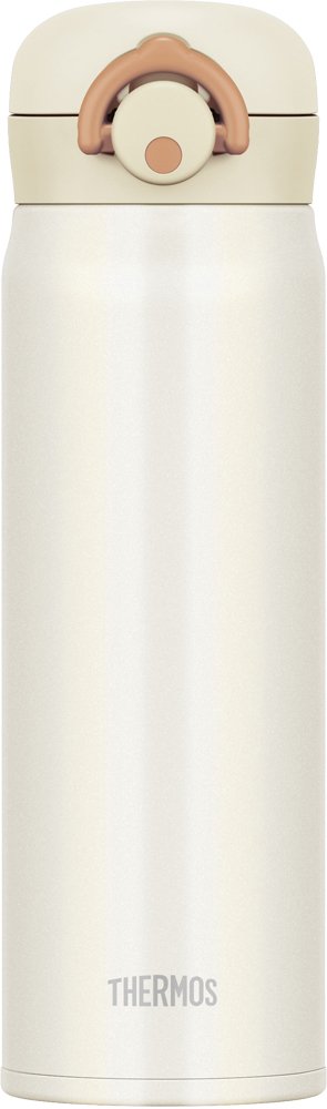 Thermos Japan 500ml Cream White Vacuum Insulated Water Bottle-Kiichin - The #1 Place for Japanese Goods in Your Hand!