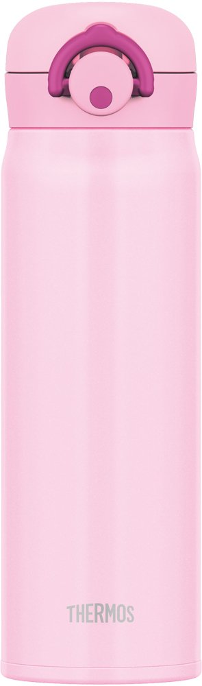 Thermos Japan 500ml Light Pink Vacuum Insulated Water Bottle-Kiichin - The #1 Place for Japanese Goods in Your Hand!