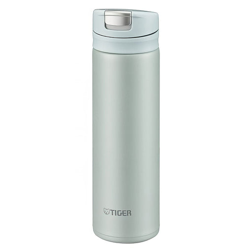 Green Stainless Steel Water Bottle - Tiger One Touch Mug Bottle 320ml-Kiichin - The #1 Place for Japanese Goods in Your Hand!