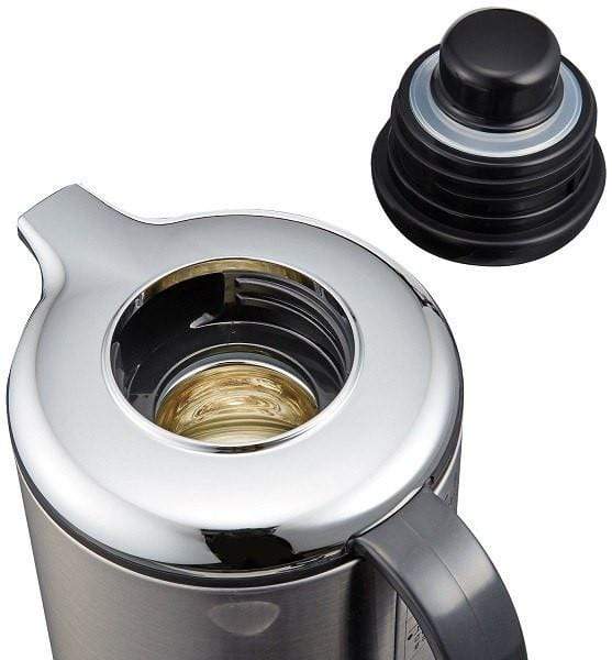 Tiger Stainless Steel Vacuum Carafe with Glass Liner - 0.99L, Made in Japan-Kiichin - The #1 Place for Japanese Goods in Your Hand!