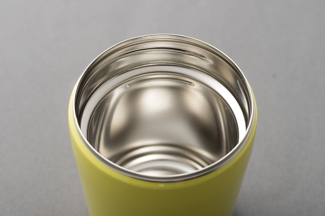 Tiger Thermos Stainless Steel Insulated Lunch Box Jar with Yellow Cup-Kiichin - The #1 Place for Japanese Goods in Your Hand!