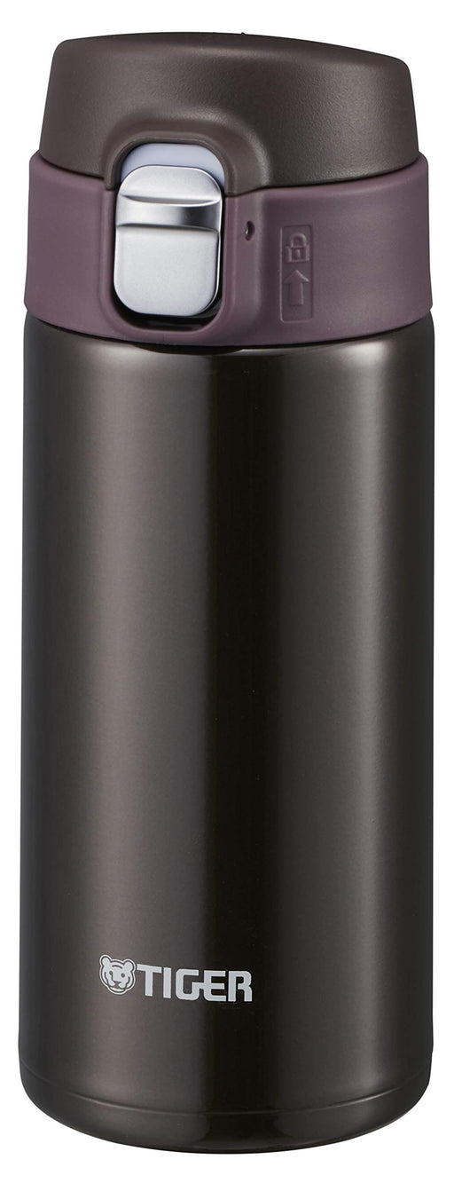 Tiger Thermos Mug Bottle 360Ml - Chocolate Brown (Tiger)-Kiichin - The #1 Place for Japanese Goods in Your Hand!