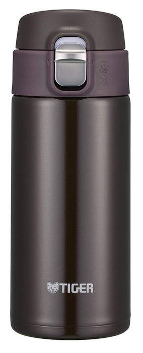 Tiger Thermos Mug Bottle 360Ml - Chocolate Brown (Tiger)-Kiichin - The #1 Place for Japanese Goods in Your Hand!