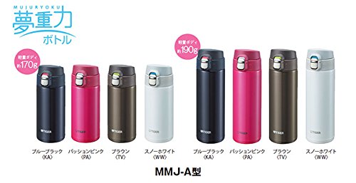 Tiger Thermos 360Ml Direct Drink Sahara Mug Lightweight Dream Gravity Blue Black Japan Mmj-A036-Ka-Kiichin - The #1 Place for Japanese Goods in Your Hand!
