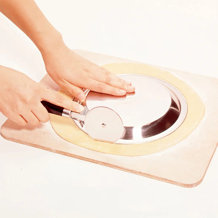 Tigercrown Pizza Cutter - Premium Stainless Steel Wheel for Effortless Slicing-Kiichin - The #1 Place for Japanese Goods in Your Hand!