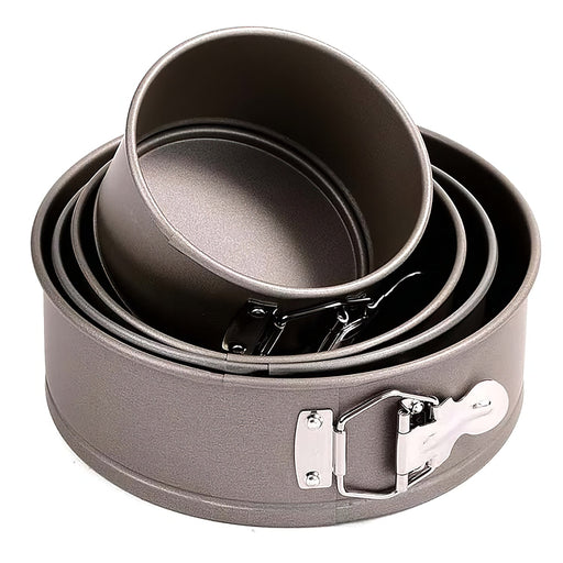 Tigercrown 12cm Steel Innerspring Round Cake Pan - Removable Bottom-Kiichin - The #1 Place for Japanese Goods in Your Hand!