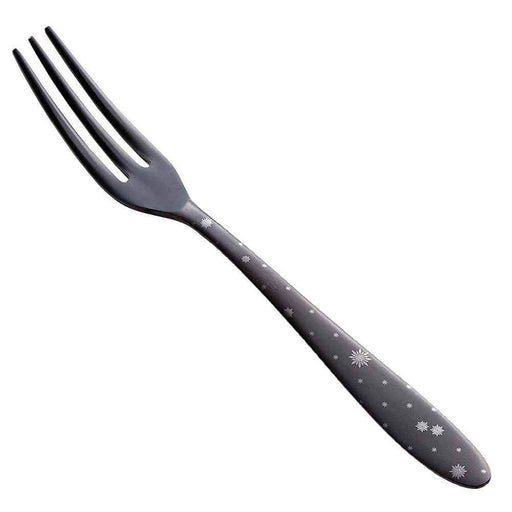 Todai Rikyu Japan Black Crystal Cocktail Fork - Elegant Utensil for Exquisite Beverages-Kiichin - The #1 Place for Japanese Goods in Your Hand!