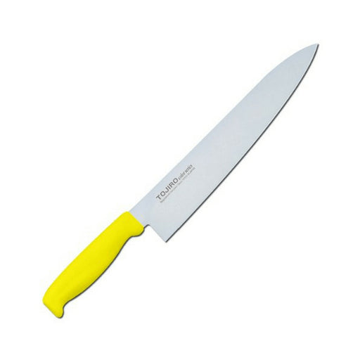Tojiro 270mm Yellow Color MV Gyuto Knife with Elastomer Handle-Kiichin - The #1 Place for Japanese Goods in Your Hand!