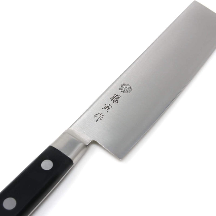Tojiro Fujitora DP 3-Layer Nakiri Knife 165mm - High-Quality Kitchen Tool-Kiichin - The #1 Place for Japanese Goods in Your Hand!