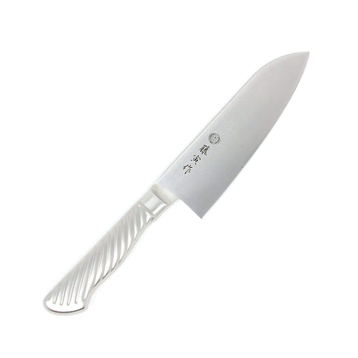 Tojiro Fujitora DP 3-Layer Santoku Knife - 170mm Stainless Steel Handle-Kiichin - The #1 Place for Japanese Goods in Your Hand!