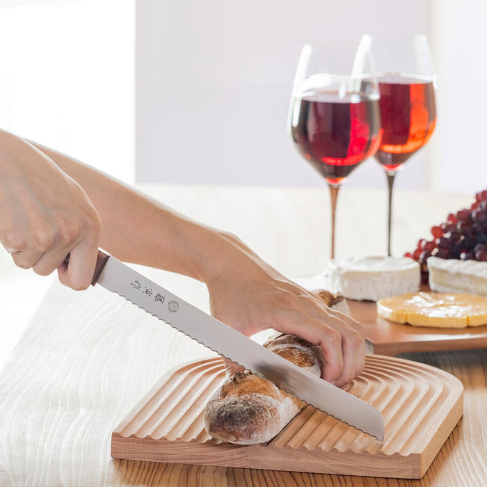 Tojiro Fujitora Japan Stainless Steel Bread Knife - Premium Quality for Effortless Cutting-Kiichin - The #1 Place for Japanese Goods in Your Hand!
