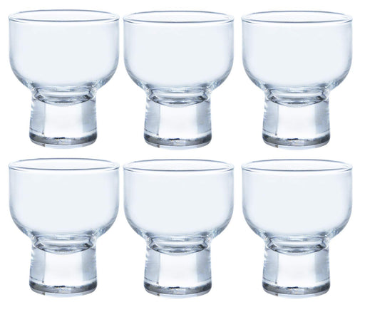 Toyo Sasaki Glass 6-Piece Clear 70Ml Cup - Made In Japan J-00301-Kiichin - The #1 Place for Japanese Goods in Your Hand!