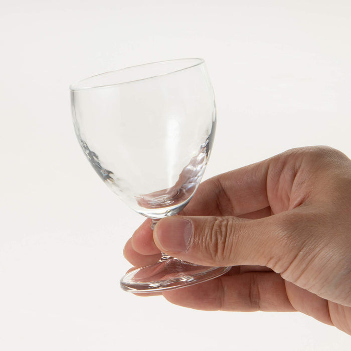 Toyo Sasaki Glass 105ml Cold Sake Gurasu Junmai Sake - Made in Japan, Dishwasher Safe-Kiichin - The #1 Place for Japanese Goods in Your Hand!