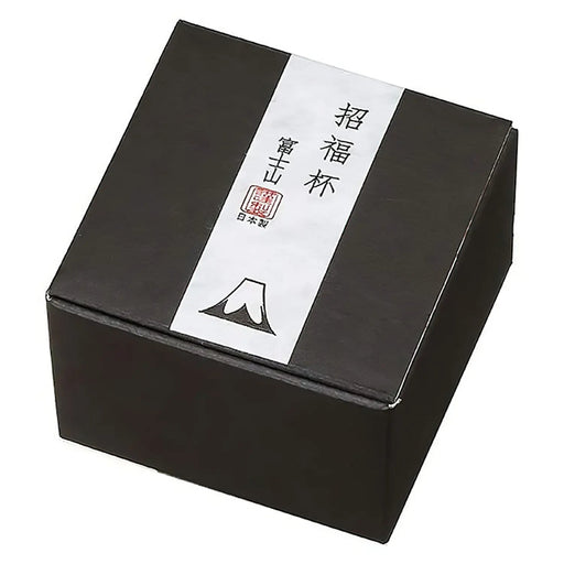 Toyo Sasaki Glass Mount Fuji Glass Set with Gold Sake Cup - Blue-Kiichin - The #1 Place for Japanese Goods in Your Hand!