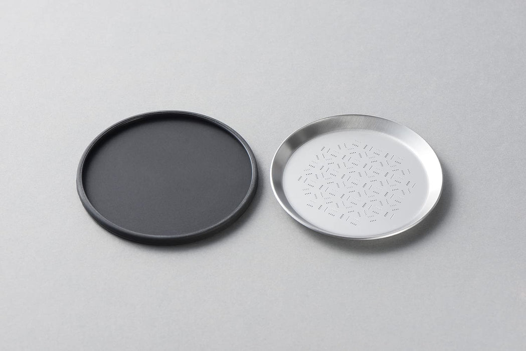 Tsuboe Premium Wasabi Grater Round Plate -Maruzara- Japan-Made Essential-Kiichin - The #1 Place for Japanese Goods in Your Hand!