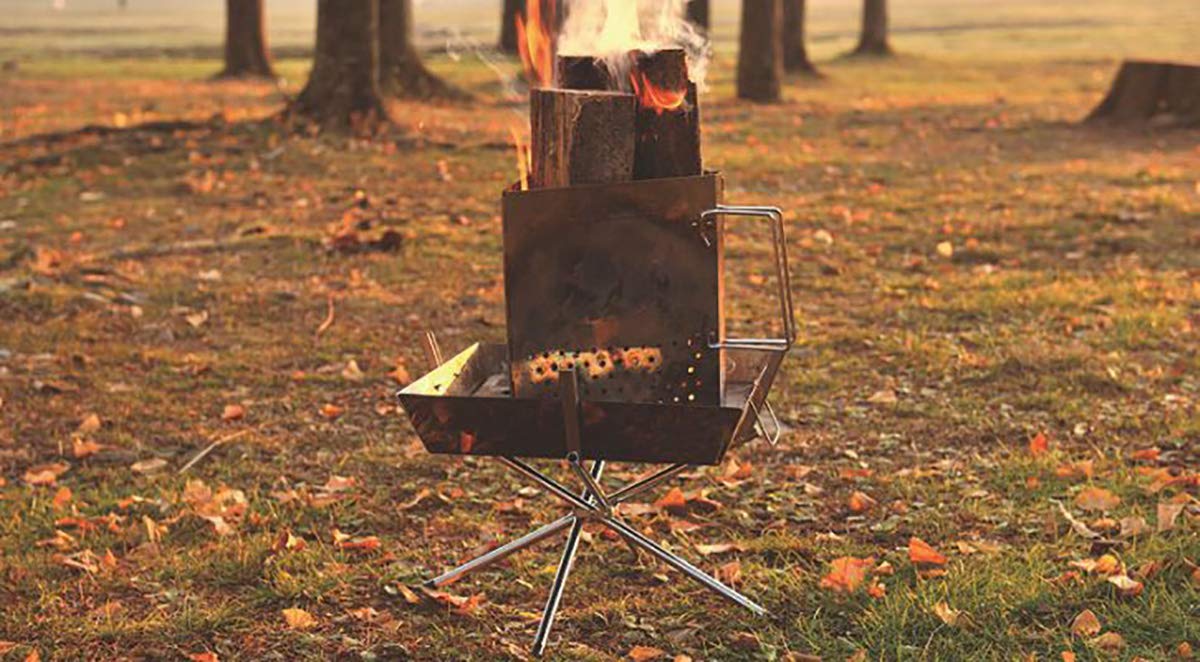 Uniflame Chacosta II Large Silver 665442 - Japanese Made BBQ Supplies-Kiichin - The #1 Place for Japanese Goods in Your Hand!