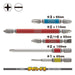 Vessel 40V Compatible Gosai Bit Set Gs5P-01 (5pcs)-Kiichin - The #1 Place for Japanese Goods in Your Hand!
