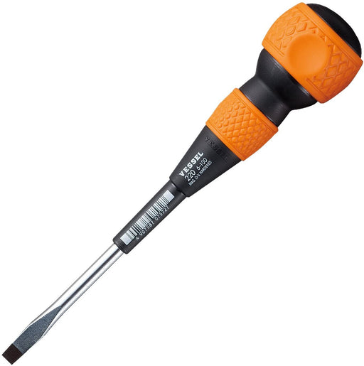 Vessel Japan Ball Grip Driver 6X100 220 - Versatile and Efficient Hand Tool-Kiichin - The #1 Place for Japanese Goods in Your Hand!