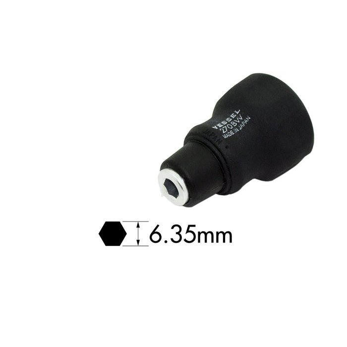 Vessel 270Bw Cushion Stubby Bit Replacement Grip-Kiichin - The #1 Place for Japanese Goods in Your Hand!