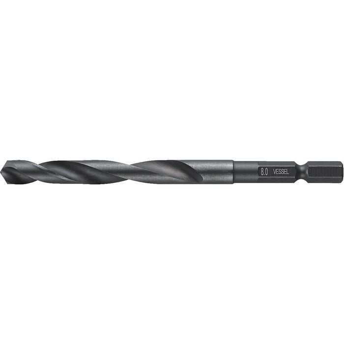 Vessel KMD-8.0 Drill Bit 8.0mm for Ironwork-Kiichin - The #1 Place for Japanese Goods in Your Hand!