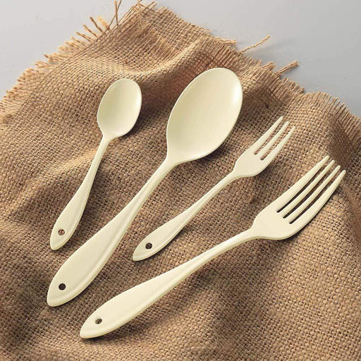 Premium Japan Wada Leaf Ivory Enameled Butter Knife - Exquisite Cutlery for Your Table-Kiichin - The #1 Place for Japanese Goods in Your Hand!