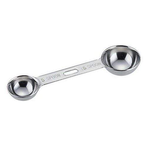 Wadasuke Stainless Steel Double-Sided Measuring Spoon - 5Ml & 15 Ml-Kiichin - The #1 Place for Japanese Goods in Your Hand!