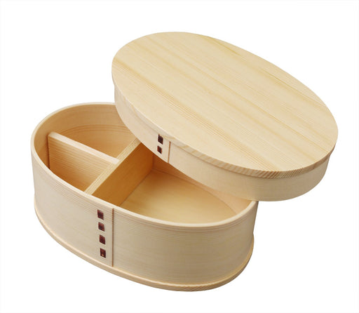 Ruozhao Wakacho Magewappa Oval Natural Lunch Box - Authentic Japanese Craftsmanship-Kiichin - The #1 Place for Japanese Goods in Your Hand!
