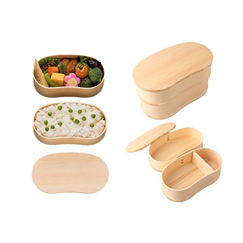 Ruozhao Japan Wakacho Wappa 2-Tier Bento Box - Premium User-Friendly Product-Kiichin - The #1 Place for Japanese Goods in Your Hand!