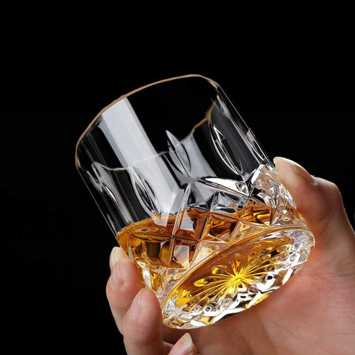 Dtkmkj Japanese Whiskey Set with Crystal Decanter & 6 Tumblers-Kiichin - The #1 Place for Japanese Goods in Your Hand!