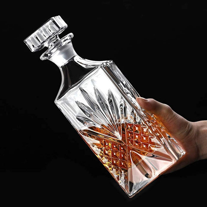 Dtkmkj Japanese Whiskey Set with Crystal Decanter & 6 Tumblers-Kiichin - The #1 Place for Japanese Goods in Your Hand!