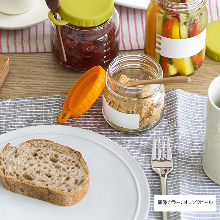 Aderia Japan 1656 Glass Bottle E-Cap Jar 320 Gw Garlic White-Kiichin - The #1 Place for Japanese Goods in Your Hand!