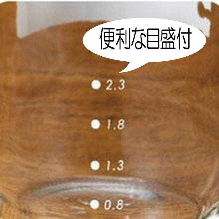 Aderia Japan 1656 Glass Bottle E-Cap Jar 320 Gw Garlic White-Kiichin - The #1 Place for Japanese Goods in Your Hand!