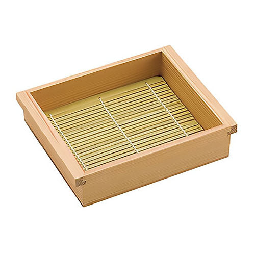 Cedar Soba Serving Box - Compact and Stylish Solution for Your Dining Experience-Kiichin - The #1 Place for Japanese Goods in Your Hand!