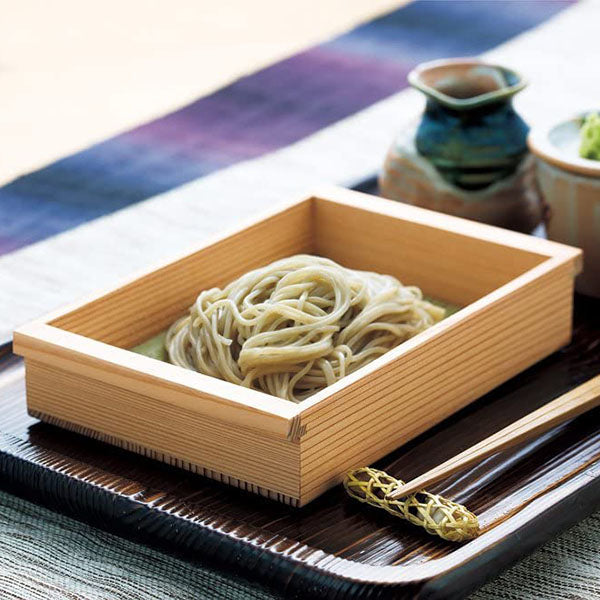 Cedar Soba Serving Box - Compact and Stylish Solution for Your Dining Experience-Kiichin - The #1 Place for Japanese Goods in Your Hand!