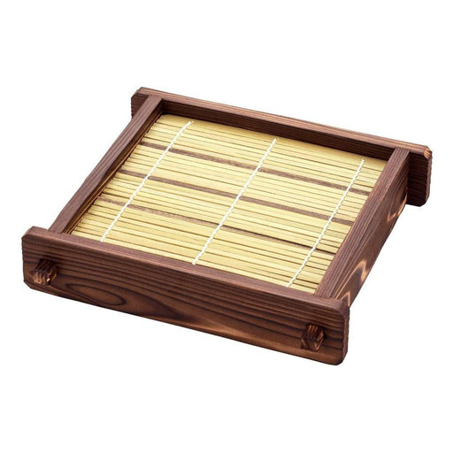 Cedar Square Seiro Soba Serving Box by Yamacoh Traditional Japanese Soba Tray-Kiichin - The #1 Place for Japanese Goods in Your Hand!