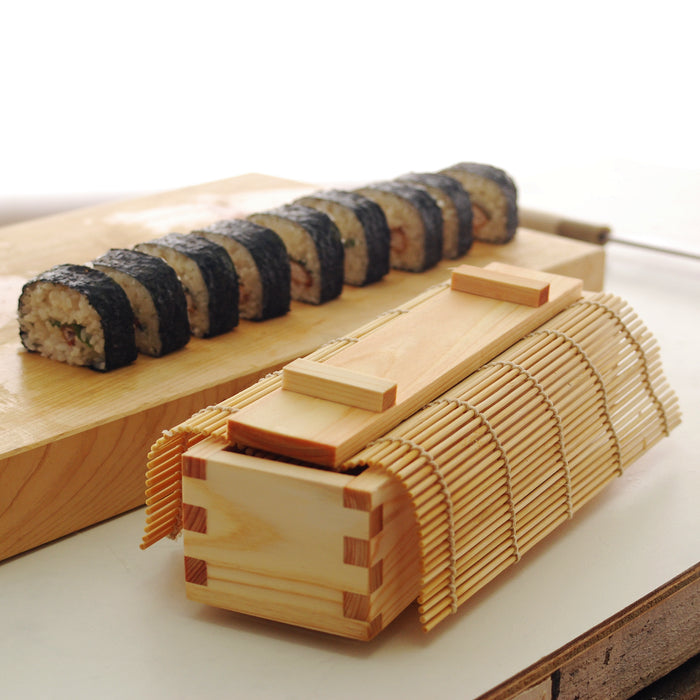Yamacoh Hinoki Sushi Mold - Authentic Wooden Roll Maker-Kiichin - The #1 Place for Japanese Goods in Your Hand!