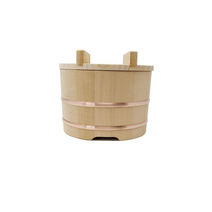 Yamacoh Ohitsu Sawara Wood Rice Container - Authentic Japanese 18Cm Nosebitsu-Kiichin - The #1 Place for Japanese Goods in Your Hand!