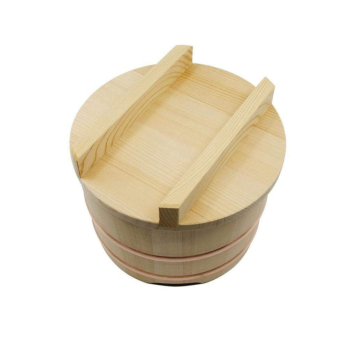 Yamacoh Ohitsu 24Cm Wooden Rice Container - Authentic Japanese Sawara Design-Kiichin - The #1 Place for Japanese Goods in Your Hand!
