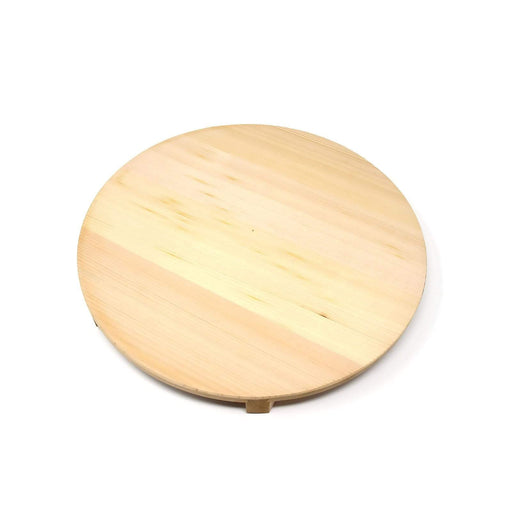 Yamacoh Sawara Cypress Round Wooden Lid for 72cm Hangiri Sushi Rice Mixing Bowl-Kiichin - The #1 Place for Japanese Goods in Your Hand!