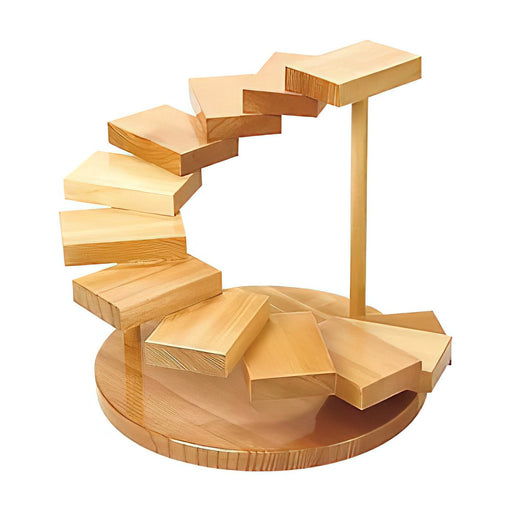 Yamacoh 12-Tier 3D Wooden Sushi Serveware - Premium Quality for Exquisite Dining-Kiichin - The #1 Place for Japanese Goods in Your Hand!